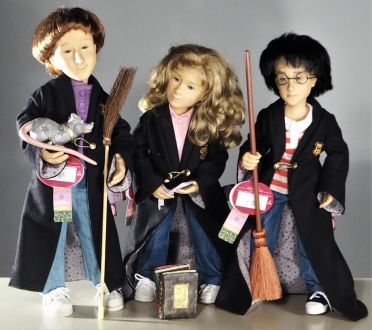Редкие куклы Гарри Поттера, Гермионы и Рона