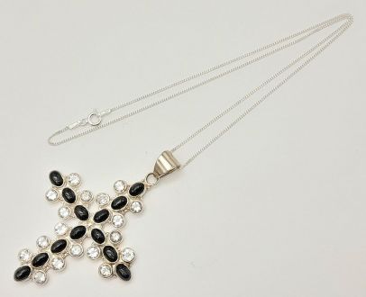 Ожерелье с подвеской  925 пробы серебра