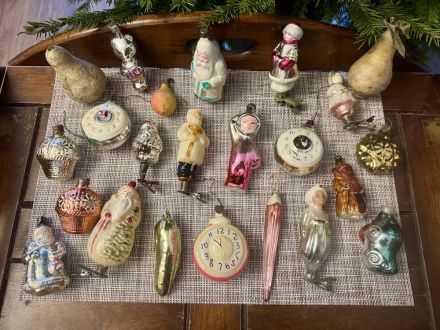 Советские елочные игрушки