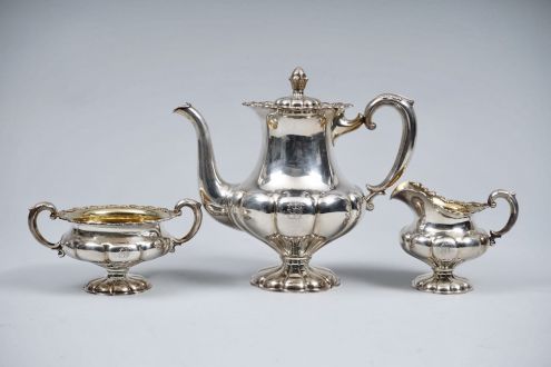 Серебряный кофейный сервиз